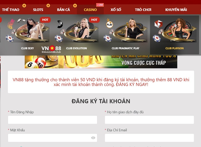 Hướng dẫn tham gia game tại Club Playgon vn88